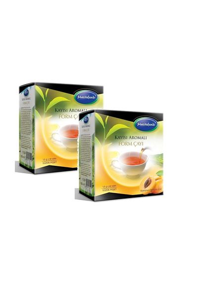 Mecitefendi 40-piece Flavored Form Tea Filtered Bags - 2 Apricots