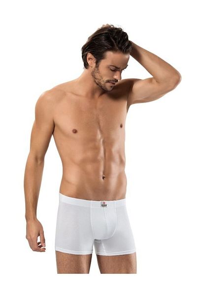 Erdem Ανδρικά 3 κομμάτια Short Look Slim Fit Boxers (γκρι-μαύρο-άσπρο)