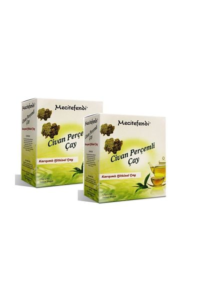 Mecitefendi 2 PieceS of Civan Perçemli Tea in 40-piece Filtered BagS