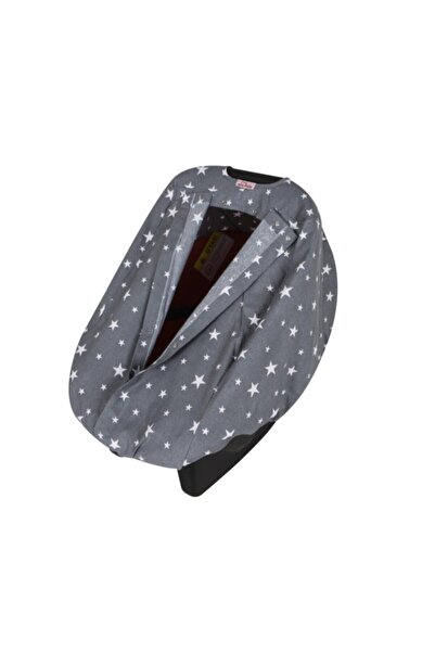 Sevi Bebe 237.13 Anakucağı Örtüsü Gri Yıldız