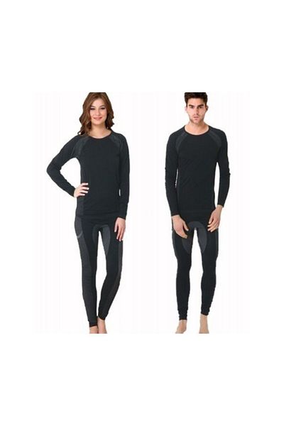 Emay Σετ εσωρούχων χωρίς ραφές Skier Thermo Bottom 3900
