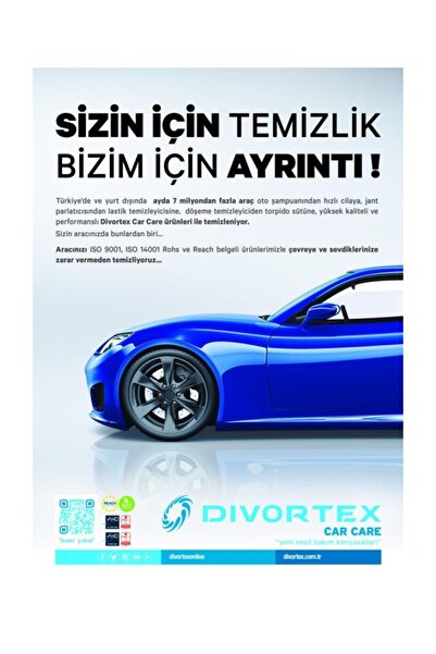 Divortex Matkap Tipi Far Temizleme Polisaj Süngeri 75 X 20 Mm