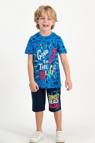 ROLY POLY Rolypoly Beach Surf Cobalt Boy Capri Set
