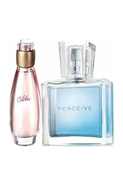 AVON Celebre 50 ml Kadın Parfümü Edt+ Perceive 30 ml Kadın Parfümü Edp KM2255...