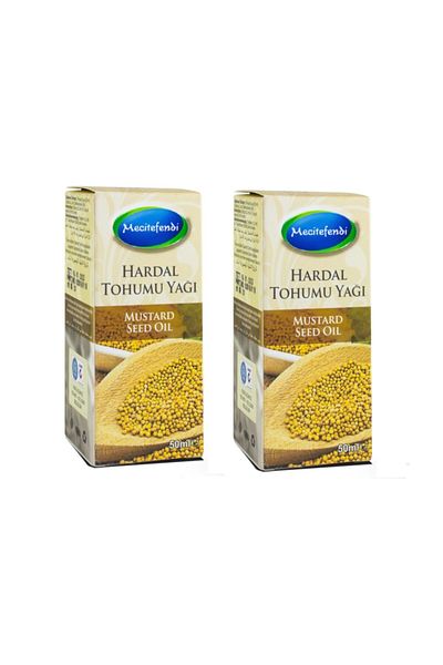 Mecitefendi 2x50 Ml Mustard Seed Oil - 2 Pieces