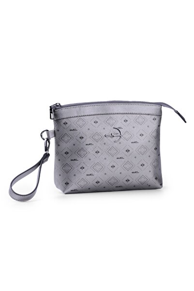 Deri Company Silver Women's Portfolio&Clutch Bag(4010G)