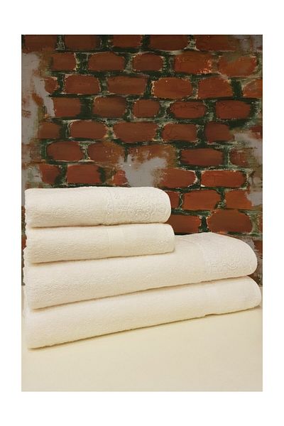 Özdilek Orkide 4 Piece Bath Set Best Set Cream