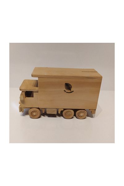 aliwooden Truck Piggy Bank