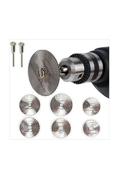 Mager 8 Parça Uç Mini Testere Bıçak Ahşap Alüminyum Plastik Tahta Kesme Dremel Gravür Testere Seti