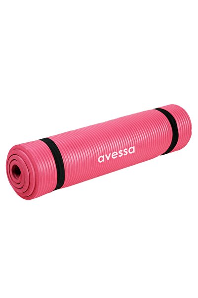 AVESSA 10 Mm Yoga Mat & Pilates Minderi Pembe