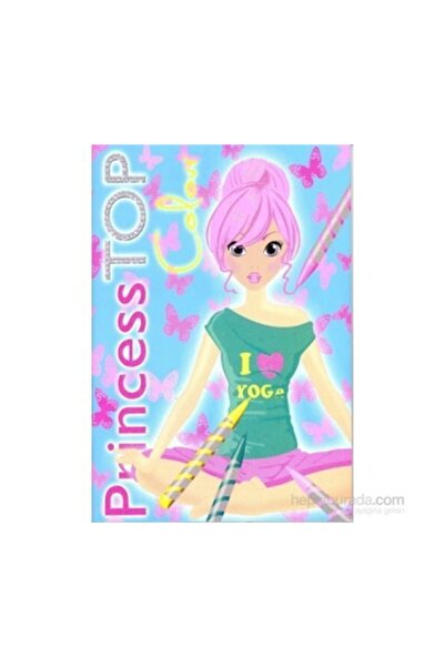 Çiçek Yayıncılık Princess Top Colour - Mavi-kolektif