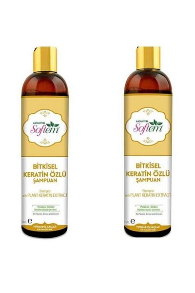 Softem 400 ml Herbal Keratin Extract Shampoo - X 2 Pieces