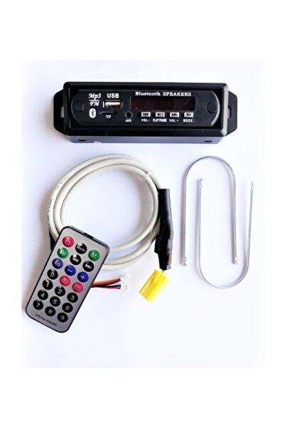 Autoline Fiat Punto-doblo-fiorino Aux Menülü Teyp Modeli Uyumlu Usb-bluetooth-aux 12v