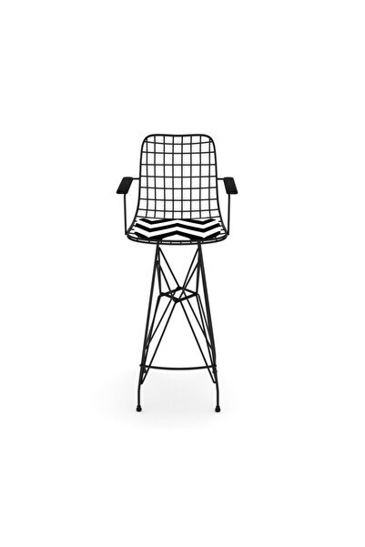 Kenzlife Knsz Kafes Tel Bar Sandalyesi 1 Li Zengin Syhaldo 75 Cm Oturma Yükse...