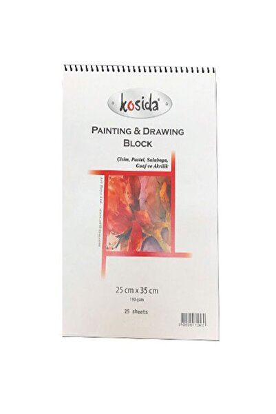 kosida Çizim Bloğu 25x35 cm  190 gr 25 Sayfa