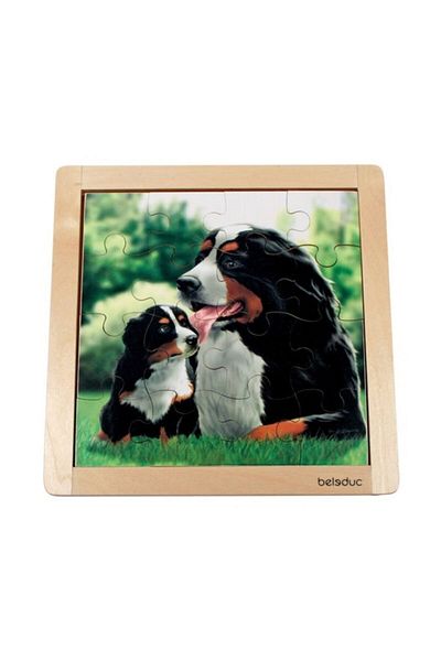 Oyun Terapi Market Municipality Framed Dog Puzzle