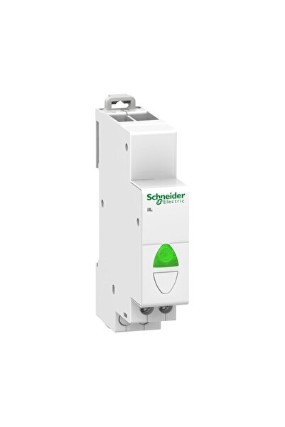 Schneider Electric Schneider A9e18321, Yeşil Otomat(ray) Tipi Sinyal Lambası,...