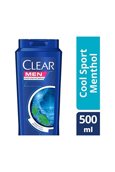 Clear Men Coolsport Menthol Sampuan 500 ml