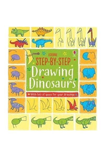 Usborne Step By Step Drawing Dinosaurs Fiona Watt