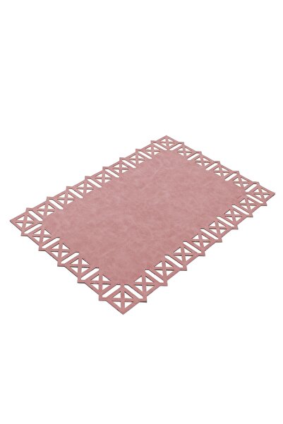 Deriver Home Diemension Deri Amerikan Servisi 6'lı Set - Pudra