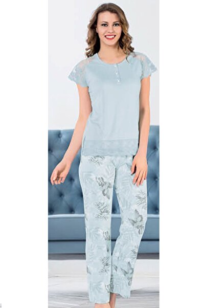 ALİMER Kadın 3'lü Çeyizlik Pijama Takımı