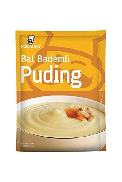 Pakmaya Gurme Puding Bal Bademli 113 gr x 3 Adet