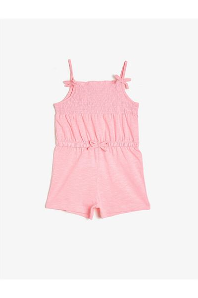 Koton Kids Pink Baby Girl Baby Jumpsuits