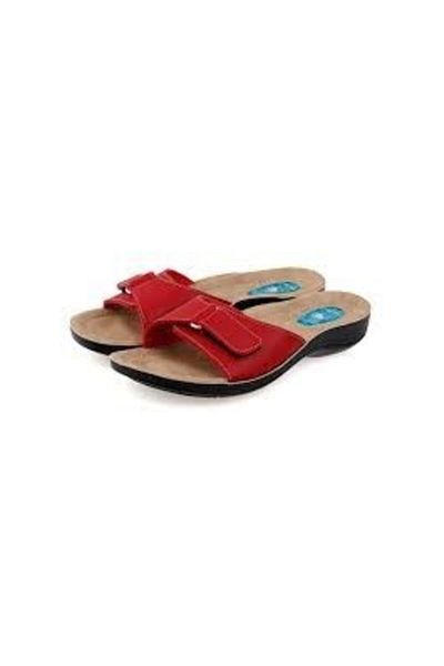 Ceyo 9808-15 Red 35-40 Gel System Anatomical Heel Spur Slippers