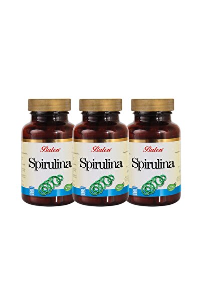 Balen Spirulina 300 Mg 80 Kapsül 3 Adet