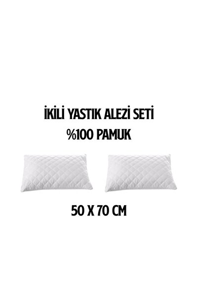 Çapa Home 2 Tane Kapitoneli Yastık Alezi