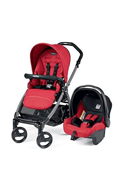 Peg Perego Book Plus 51 Sportivo Travel Sistem Bebek Arabası Mod Red /