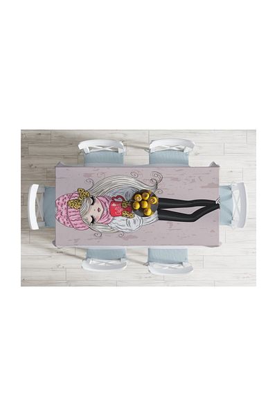 Realhomes Fata de Masa Imprimata Digital Fashion Girl Design Special-140x260 Cm