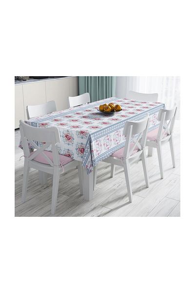 Realhomes Față de masă cu imprimare digitală cu design special, rezistentă la pete-140x220 cm