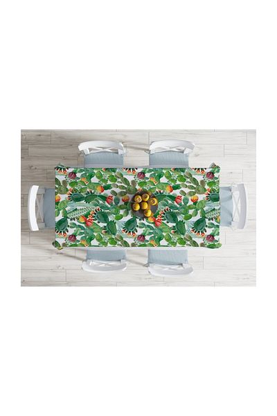 Realhomes Față de masă cu imprimare digitală cu design special - 140 X 180 cm