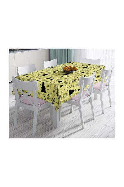 Realhomes Față de masă cu design special imprimată digitală rezistentă la pete-120x140 cm