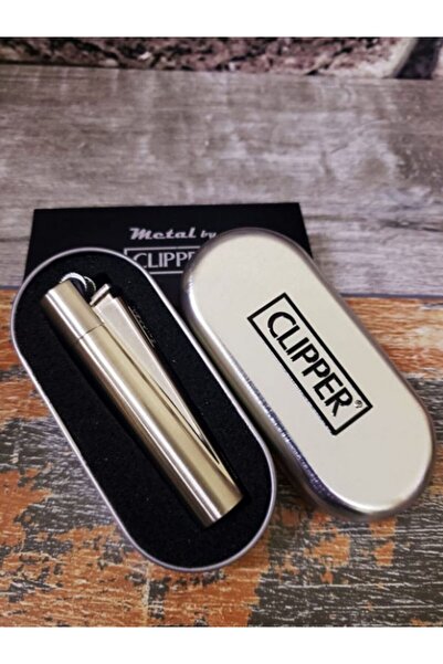 Kutulu Clipper Metal Çakmak