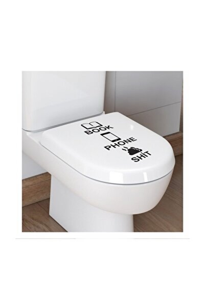 Sticker Sepetim Semboller Klozet Sticker