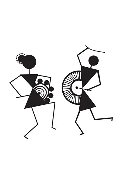 Sticker Sepetim Müzisyenler Duvar Stickerı