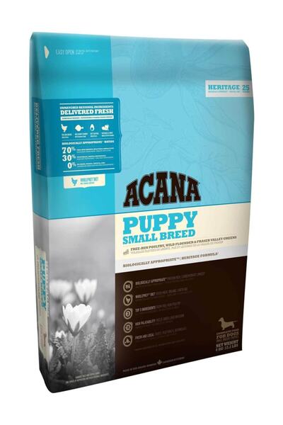 Acana Puppy Small Tahılsız Tavuklu Ve Balıklı Yavru Köpek Maması 6 kg
