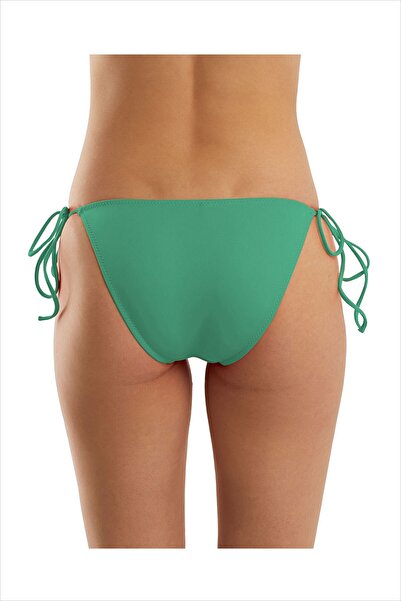 AYYILDIZ Bikini Bottom - Green - Plain