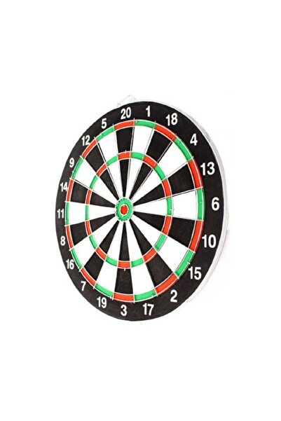 Genel Markalar Büyük Boy Dart Seti 36 Cm Çift Taraflı Dart Hedef Tatası 6 Oklu