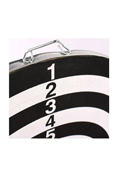 Genel Markalar Büyük Boy Dart Seti 36 Cm Çift Taraflı Dart Hedef Tatası 6 Oklu