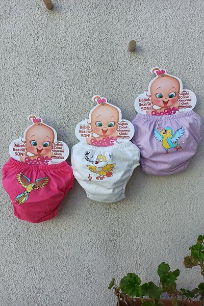 KAPLUMBAĞA BABY 3-Piece Training Pants Set