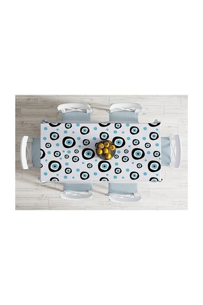 Realhomes Față de masă rezistentă la pete cu imprimare digitală cu design special-120x140 cm
