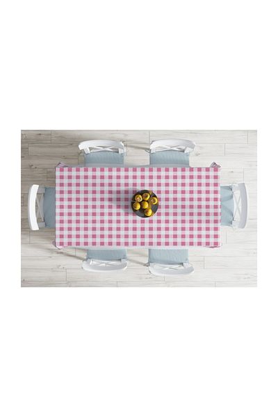 Realhomes Față de masă rezistentă la pete cu imprimare digitală cu design special-140x220 cm