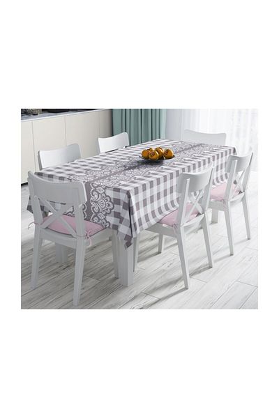 Realhomes Față de masă fără griji imprimată digital cu design special - 140 X 180 cm