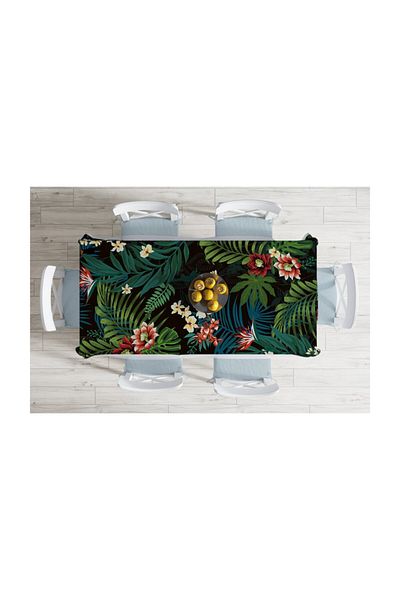 Realhomes Față de masă fără griji imprimată digital cu design special - 140 X 180 cm