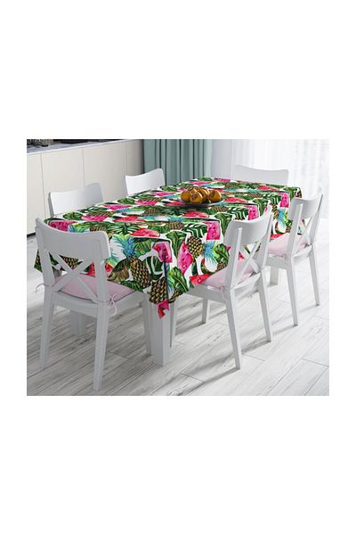 Realhomes Fata de Masa Moderna Rezistenta la Pete Seria Acuarele Fructe De Vara-140x260 Cm