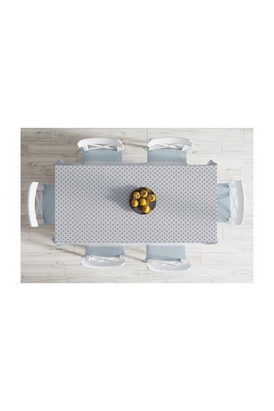 Realhomes Față de masă cu design special, imprimată digitală, rezistentă la pete-140x220 cm