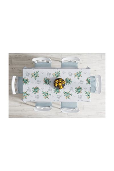 Realhomes Digital Printed Stain Resistant Tablecloth - 140x180cm